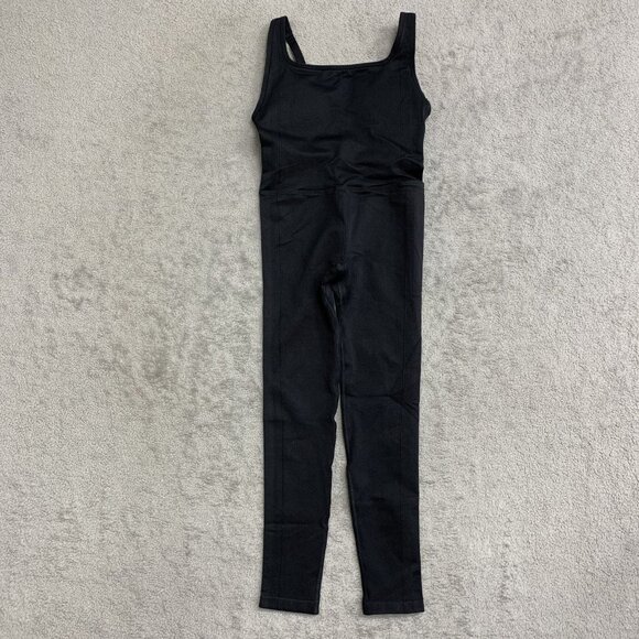 Seamless Ribbed Bodysuit All In Motion Women's S Black  a2407 - Picture 4 of 16